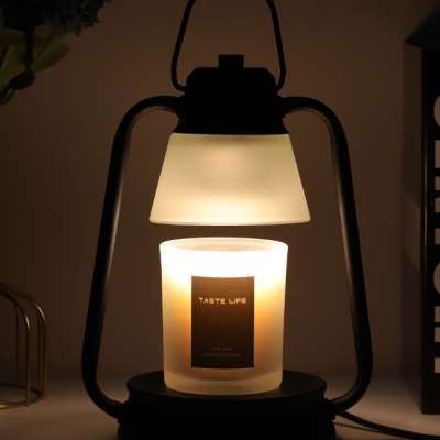 Floroux chauffe- bougie lampe de table