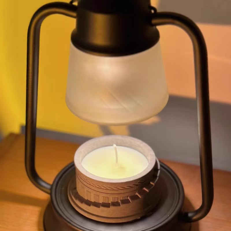 Floroux chauffe- bougie lampe de table