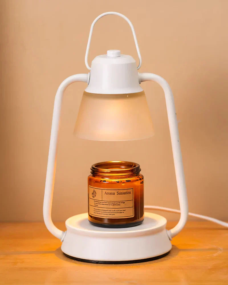 Floroux chauffe- bougie lampe de table