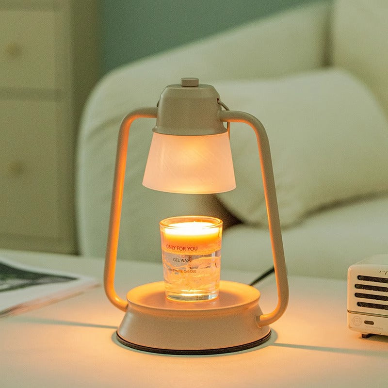 Floroux chauffe- bougie lampe de table