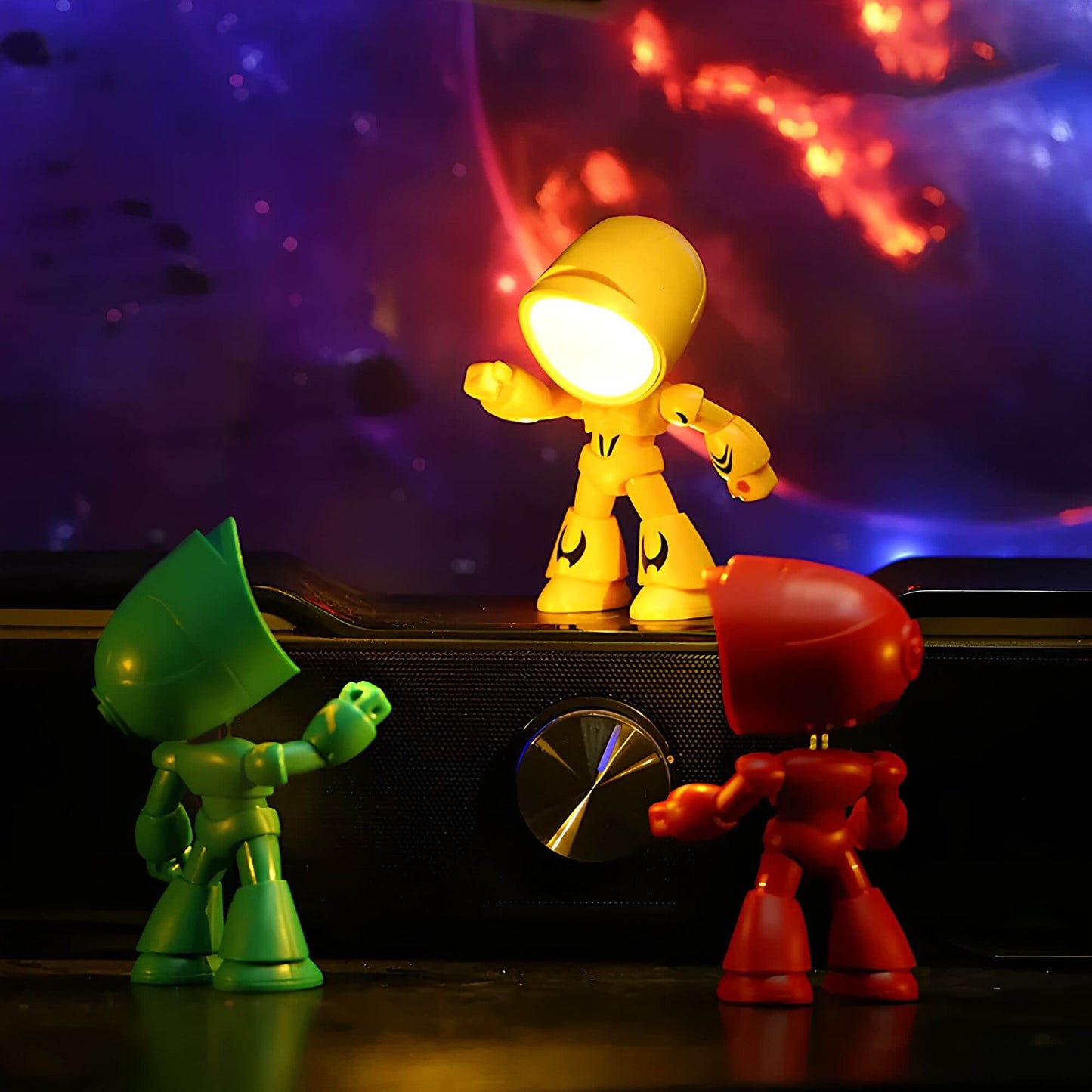 FutureBot – Lampe de table robot drôle pour enfants