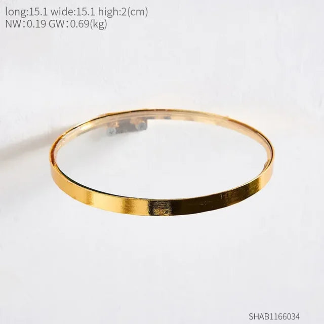 Floroux - Étagère suspendue en fer et verre ronde