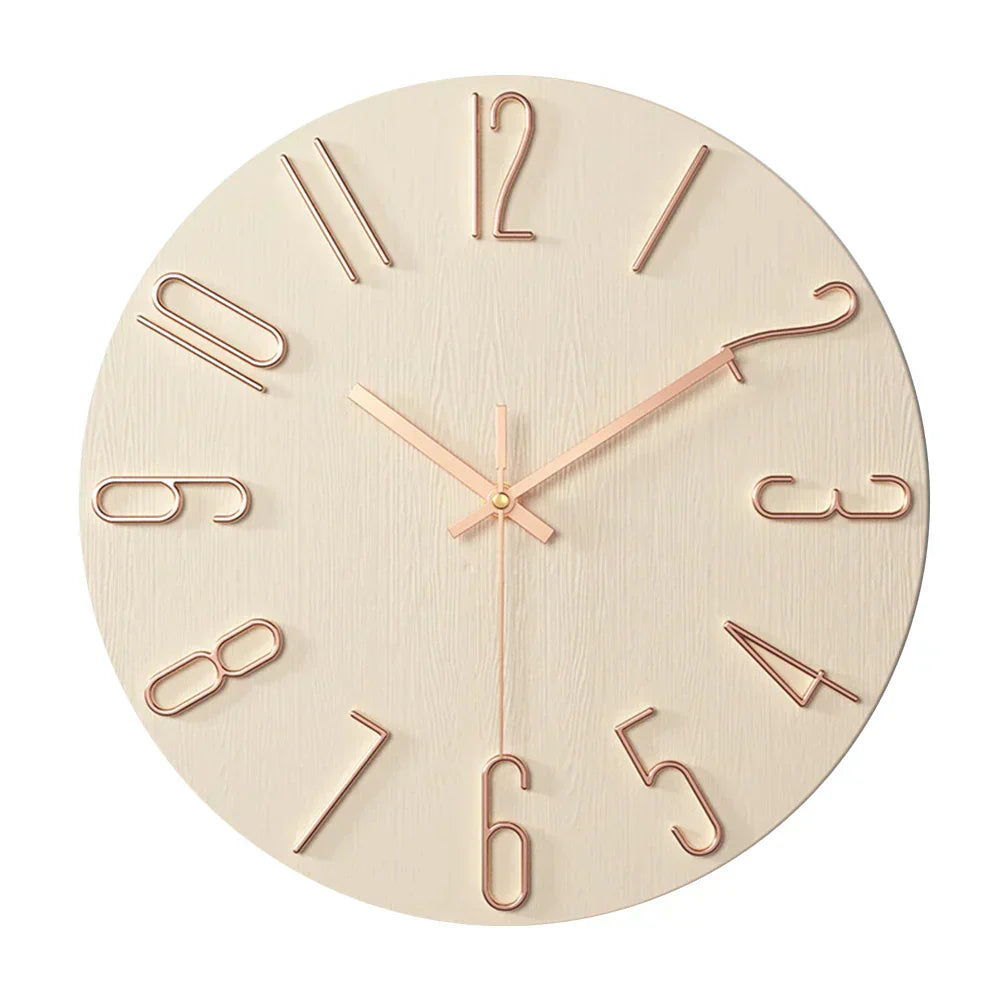 Elegant Wall Clock Floroux | Chic Design for Modern Decor | Decorative Wall Decoration