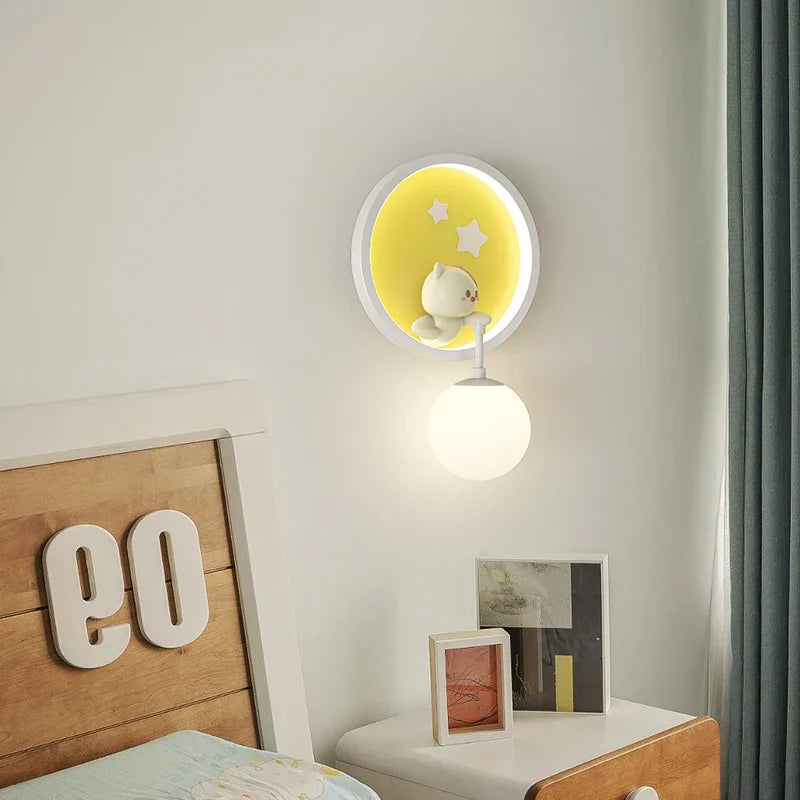 RomanticWall Light – Lampe murale d'animaux ludique pour enfants