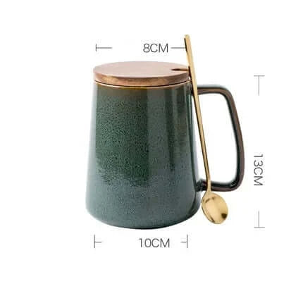 700ml Très grande tasse en céramique contemporaine