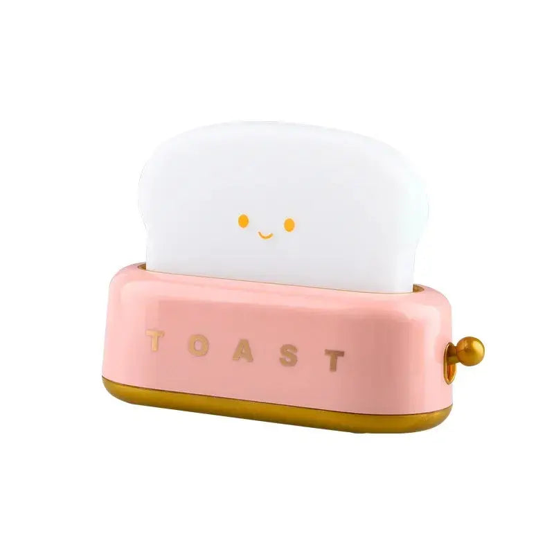 ToastGlow - Lampe de Nuit Rechargeable en Forme de Tranche de Pain
