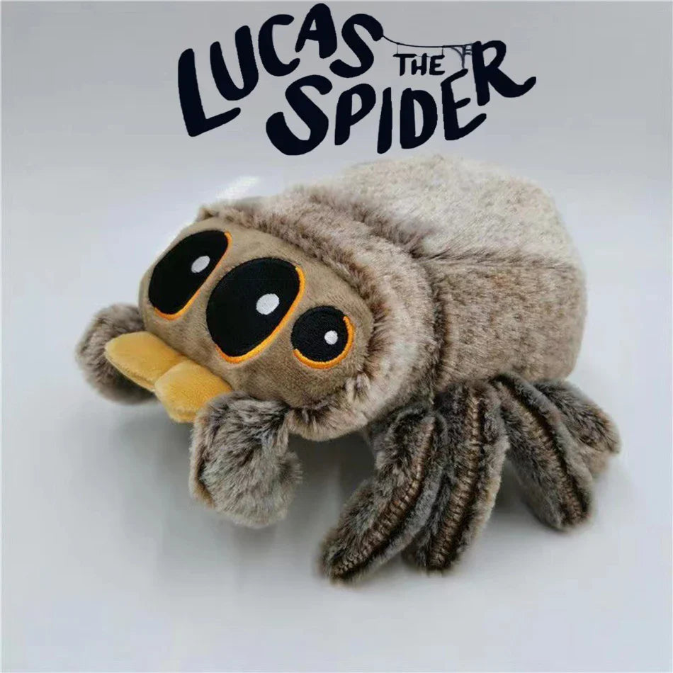 Jouet en peluche araignée noire mignonne - Coussin en peluche douce pour enfants, cadeau parfait pour les 6-12 ans, décoration inspirée de l'anime et du film