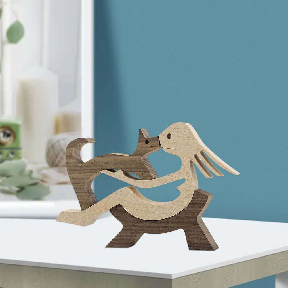 Animaux en bois danois Ornements