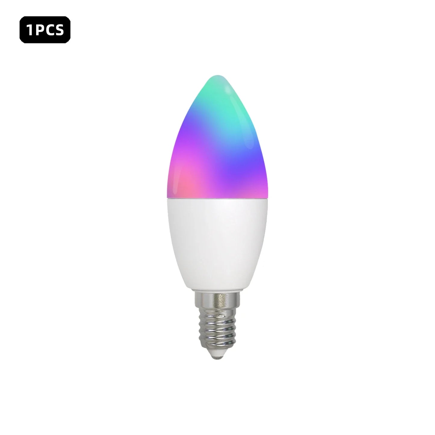 Ampoule LED Tuya Zigbee E14 - Lampe à bougie WiFi RGB Contrôle via SmartLife Google Alexa Apps