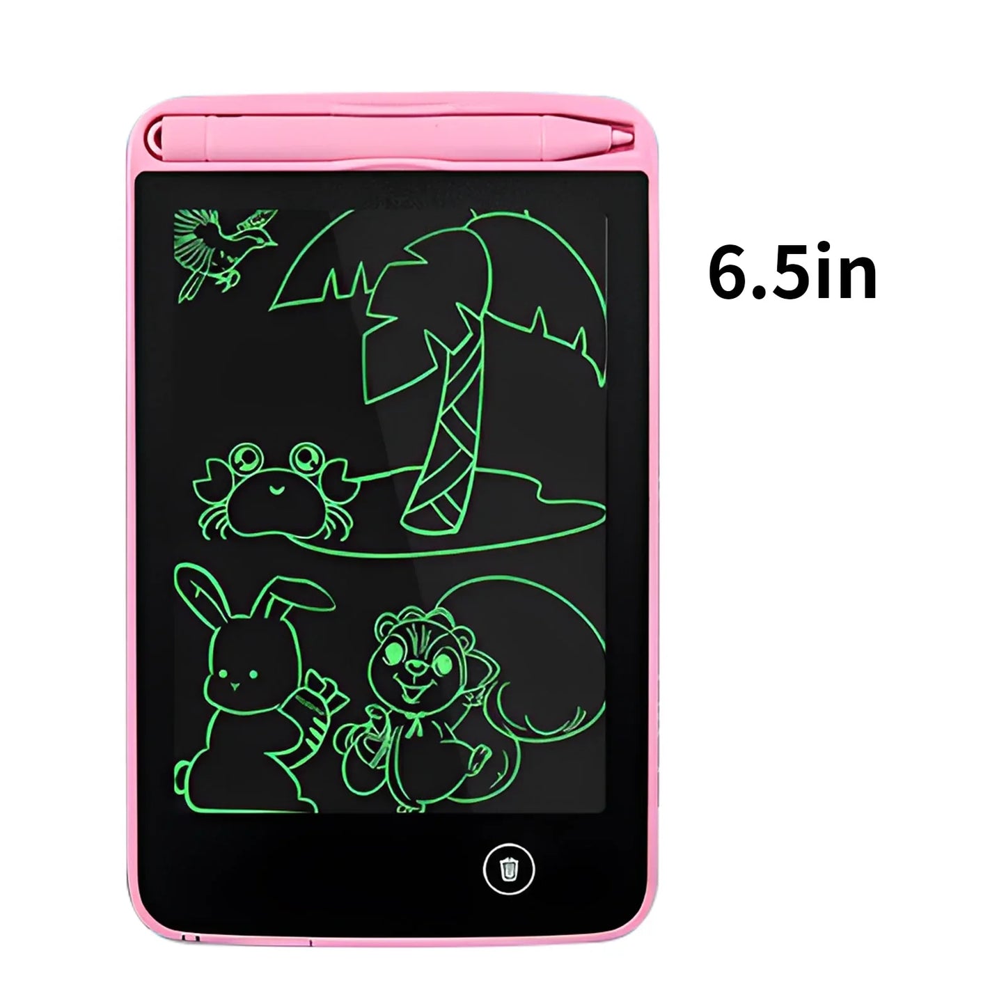 Tablette de dessin LCD de 8,5 pouces pour enfants - Bloc-notes coloré et tableau d'écriture, cadeau de pad de graffiti magique