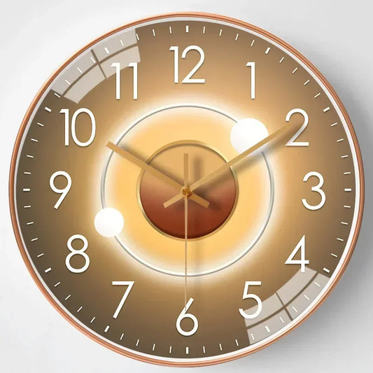 Floroux Horloges murales SilentTime - Design classique et élégant