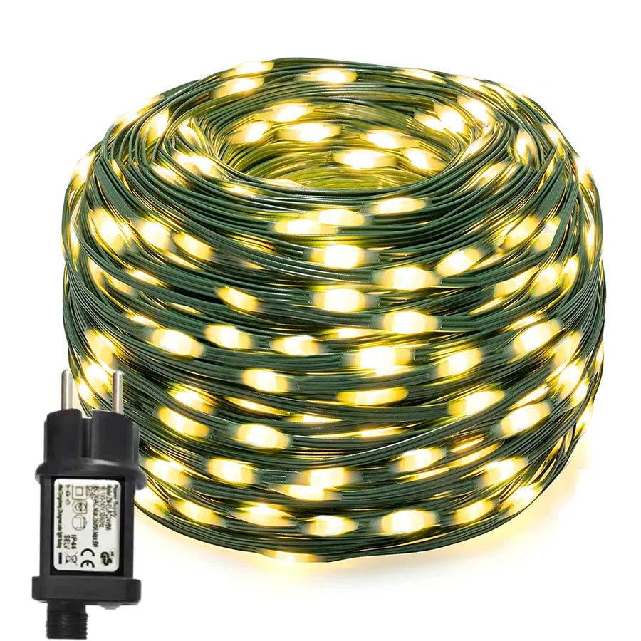 FairyGlow Guirlandes Lumineuses - Éclairage Extérieur LED Magique