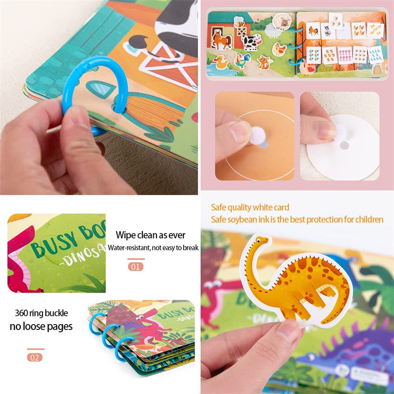 EduPlay - Livre d'activités Montessori créatif pour enfants
