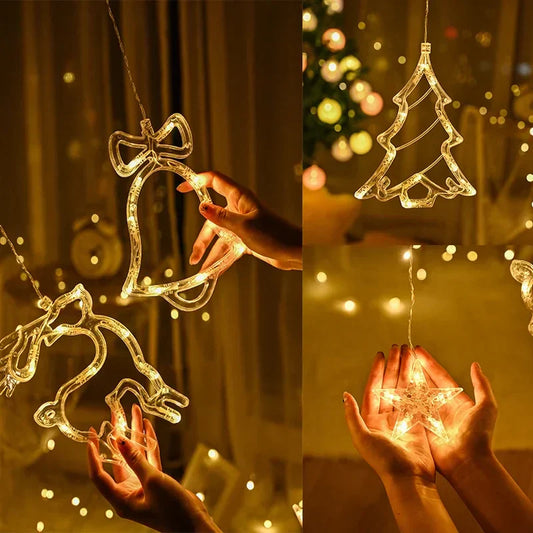 LumieresFestives Guirlandes Lumineuses - Éclairage Magique pour Fêtes