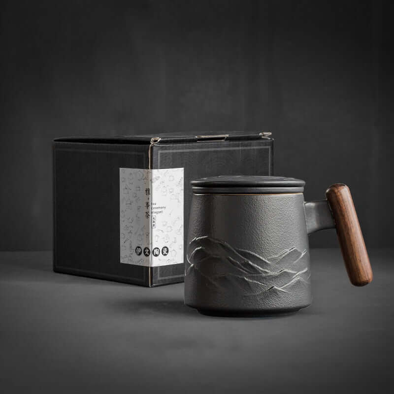 Tasse traditionnelle avec couvercle