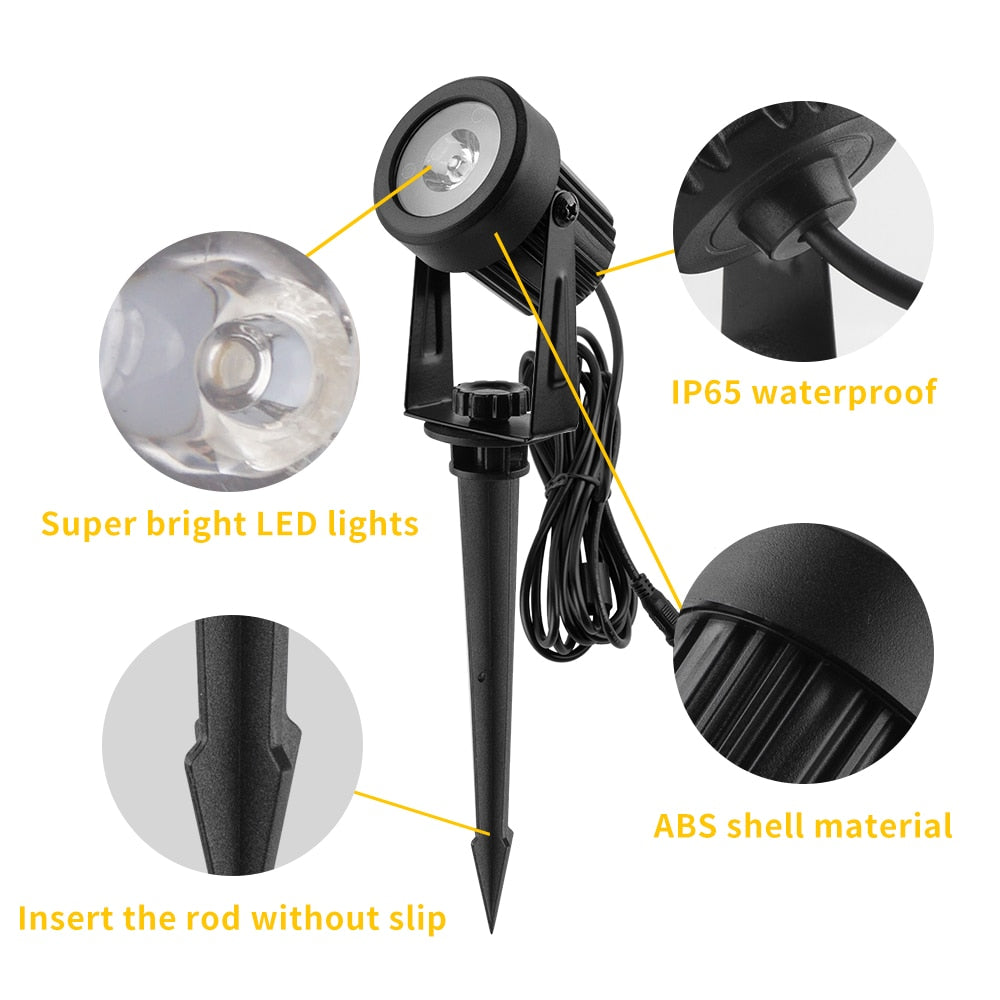 Projecteur solaire étanche IP65 à LED solaire