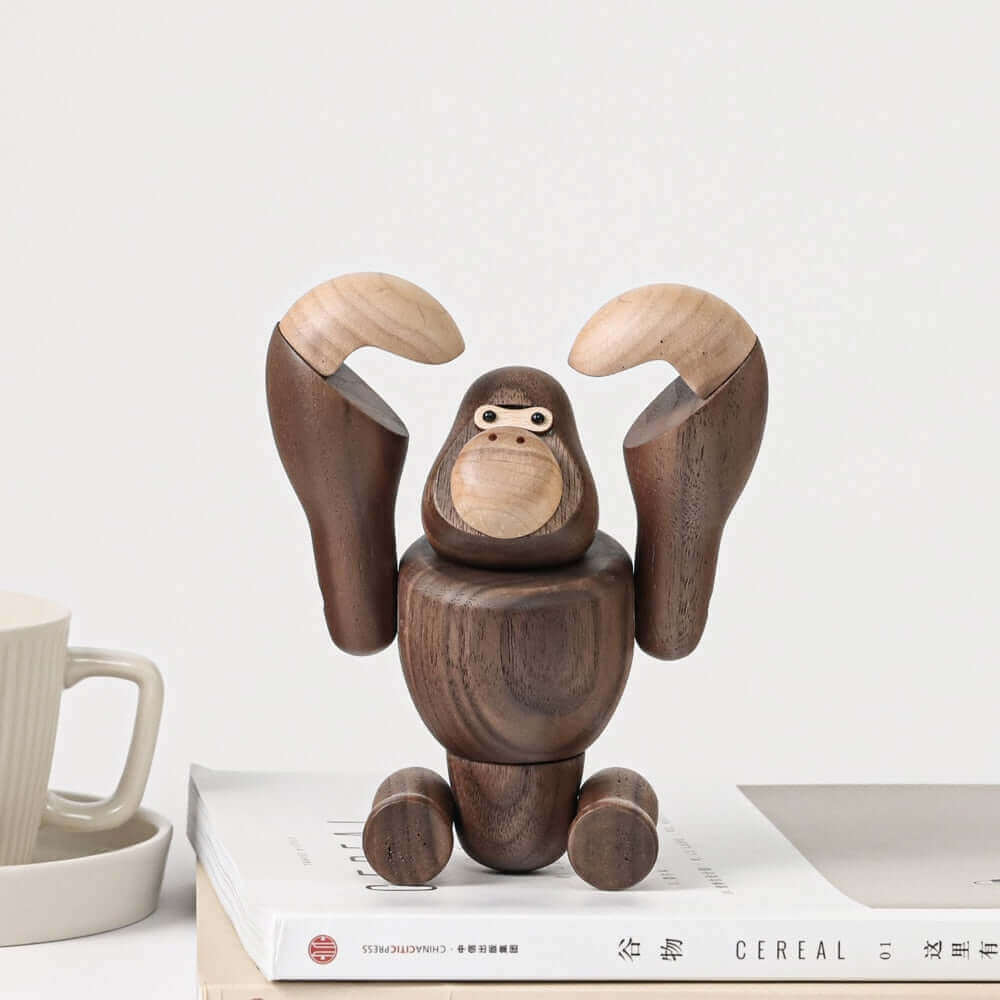 Figurines en bois King Kong