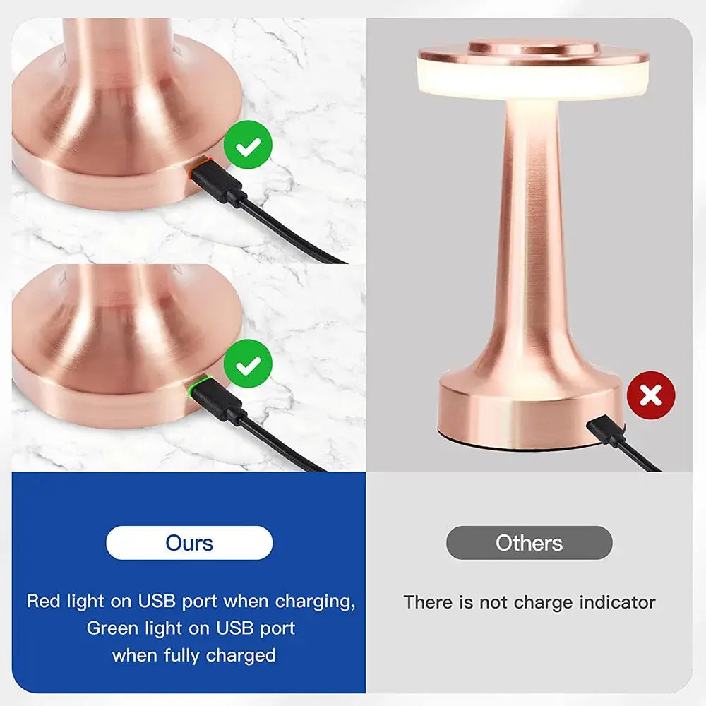 LumenGlow - Lampe de table Fleur Radiance | Élégante et Fonctionnelle