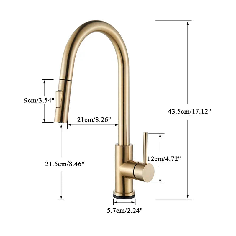FlexiFlow - Robinet de Cuisine Pivotant 360°