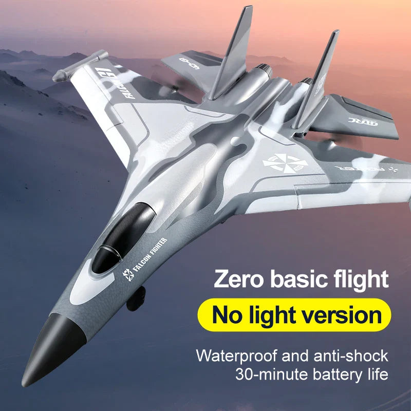 Planeur en mousse RC pour débutants 3 canaux - Avion électrique à lancer à la main, plaisir en extérieur