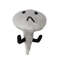 Floroux Max - Figurine en peluche ludique pour enfants avec une fourrure douce