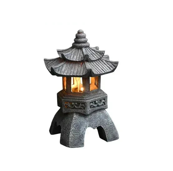 ZenGlow Lantern de jardin - Élégante lanterne solaire de jardin