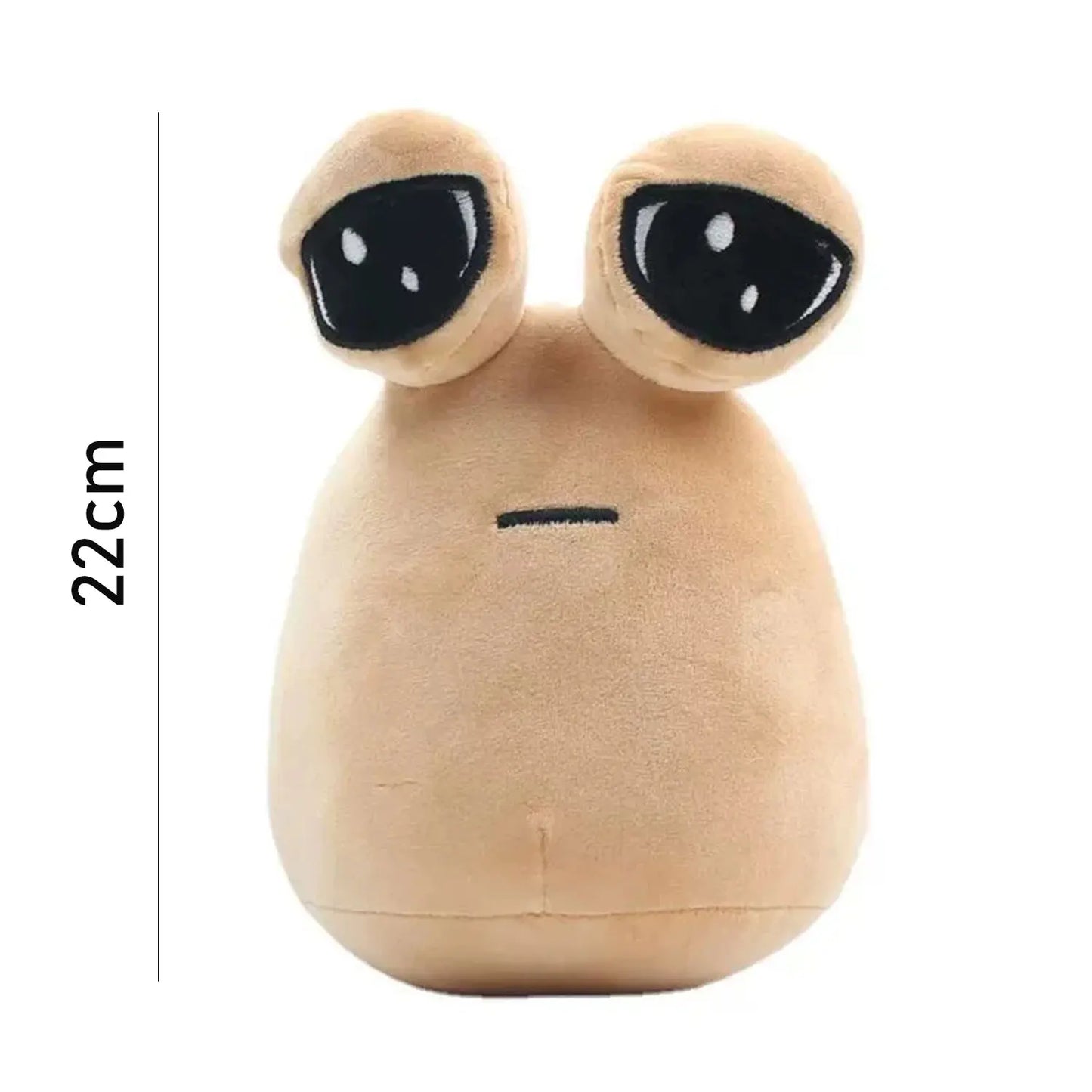 Jouet en peluche doux Alien - 17-22 cm (7,6-8,6 pouces) Coussin câlin pour enfants, parfait cadeau d'anniversaire et décoration intérieure nerdy