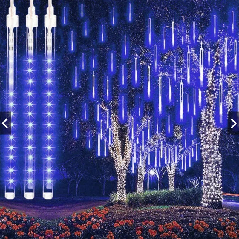 LumiMétéore – Guirlande lumineuse de Noël à effet pluie de météores