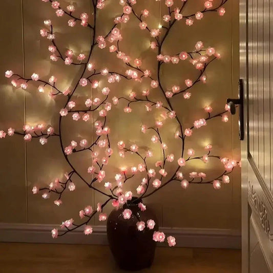 PetalGlow - Envoûtante guirlande lumineuse LED Sakura
