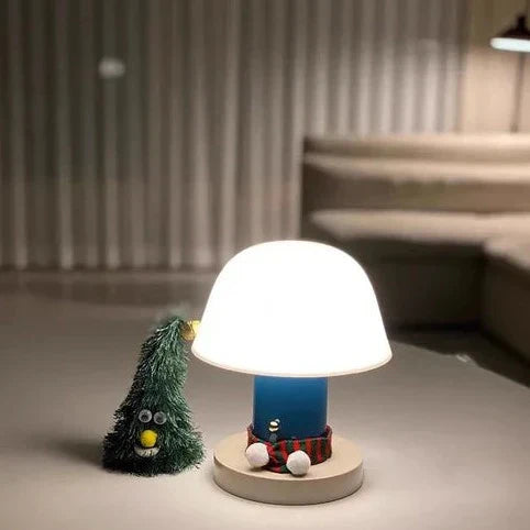 Floroux - Lampe de table style champignon pour une ambiance confortable inspirée de la nature