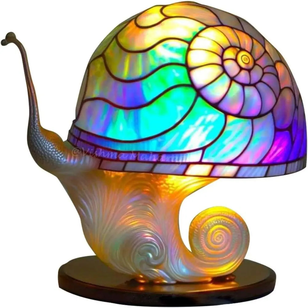 Lampe de table vintage champignon