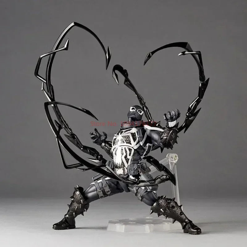 Figurine d'action Agent Venom Revoltech - Modèle anime Amazing Yamaguchi, cadeau collectible pour les fans d'Eugene Thompson
