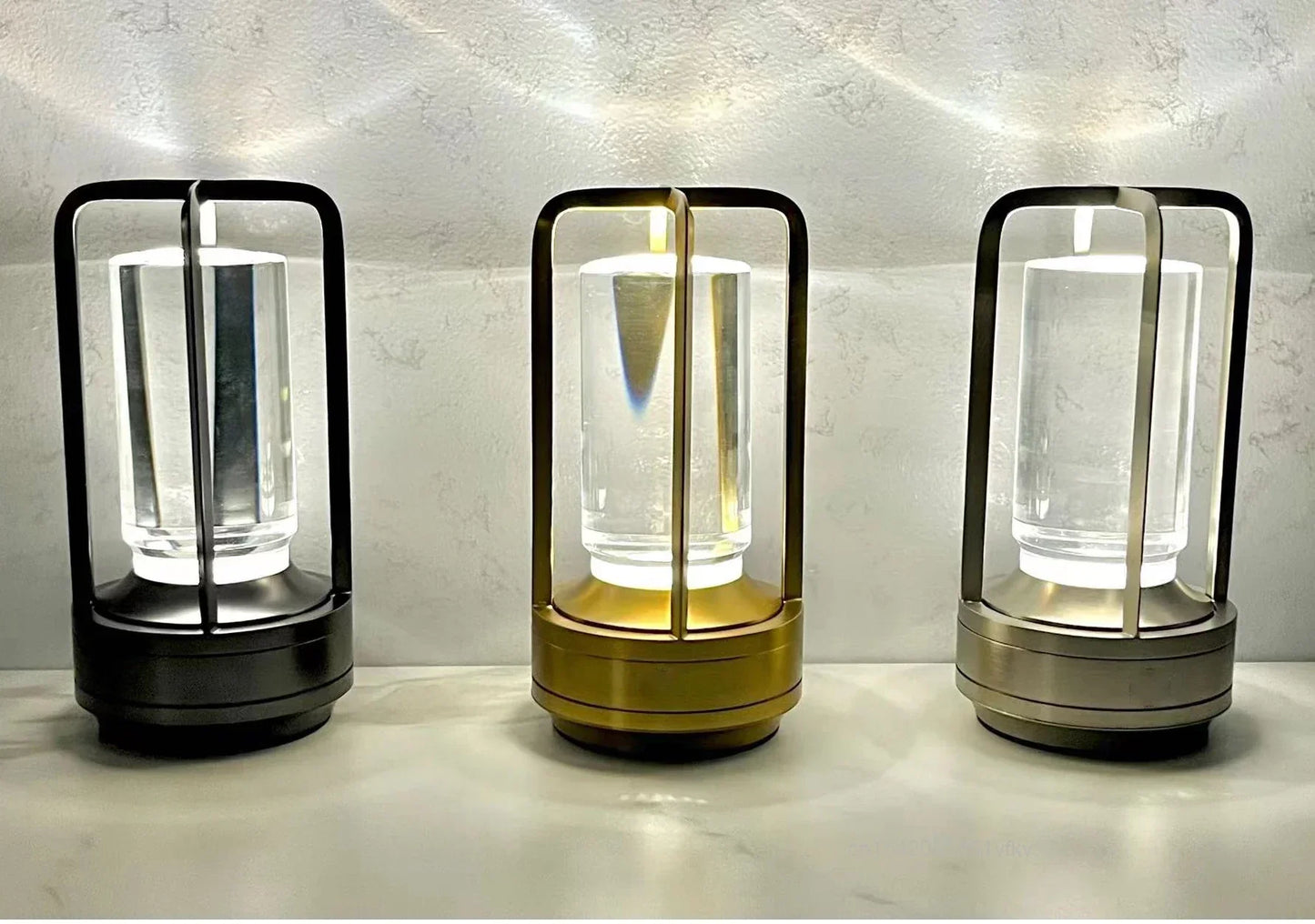 Lampe de table LuxeGlow sans fil rechargeable - Élégante lampe sans fil pour chaque ambiance
