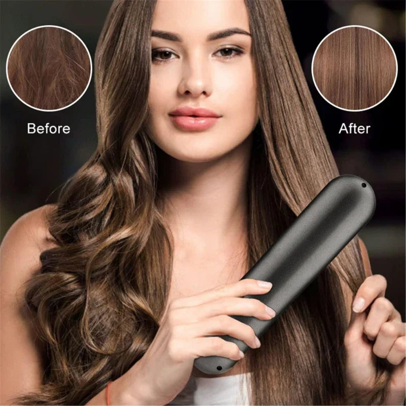 Tima Brush - Brosse lissante sans fil rechargeable