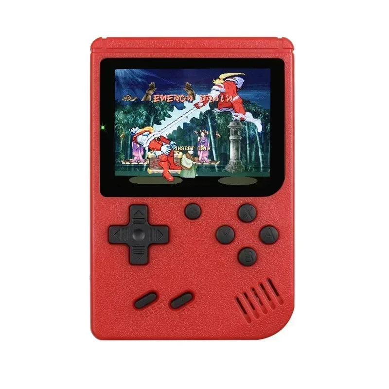 Mini Retro Console de Jeu Portable - Écran LCD de 3,0 Pouces, 500 Jeux 8-Bit Intégrés, Cadeau de Noël Parfait pour les Enfants