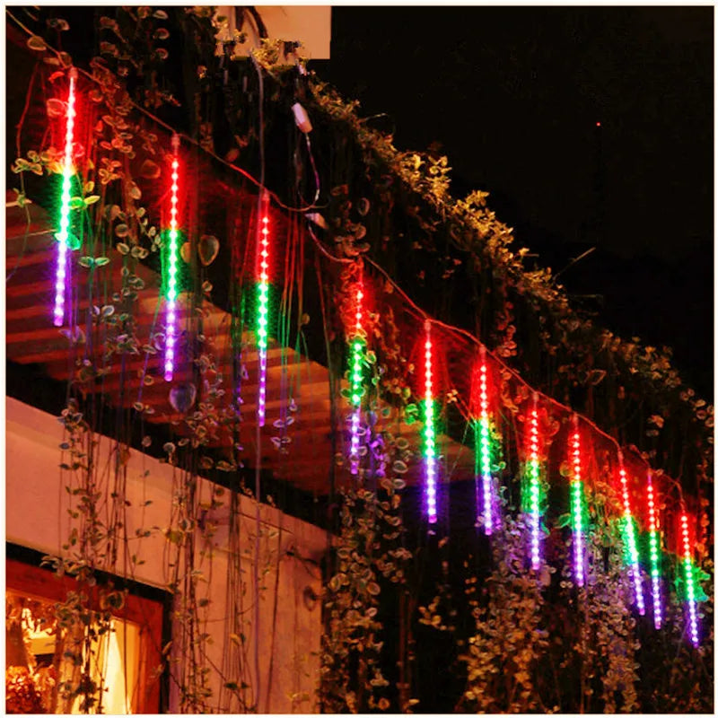 LumiMétéore – Guirlande lumineuse de Noël à effet pluie de météores