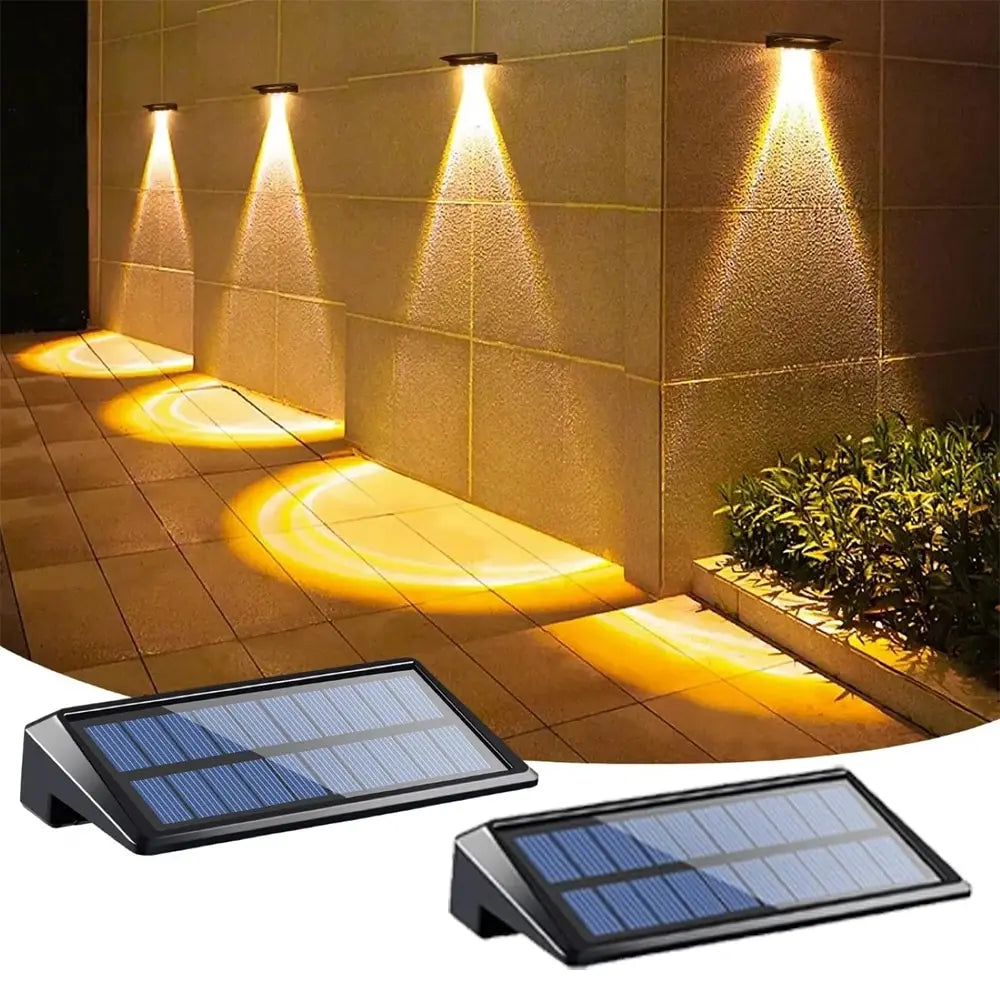 Floroux Solar Accent Lights 2-Piece Set | Outdoor Lighting | Energy Efficient | Decorative Light for Garden & Terrace