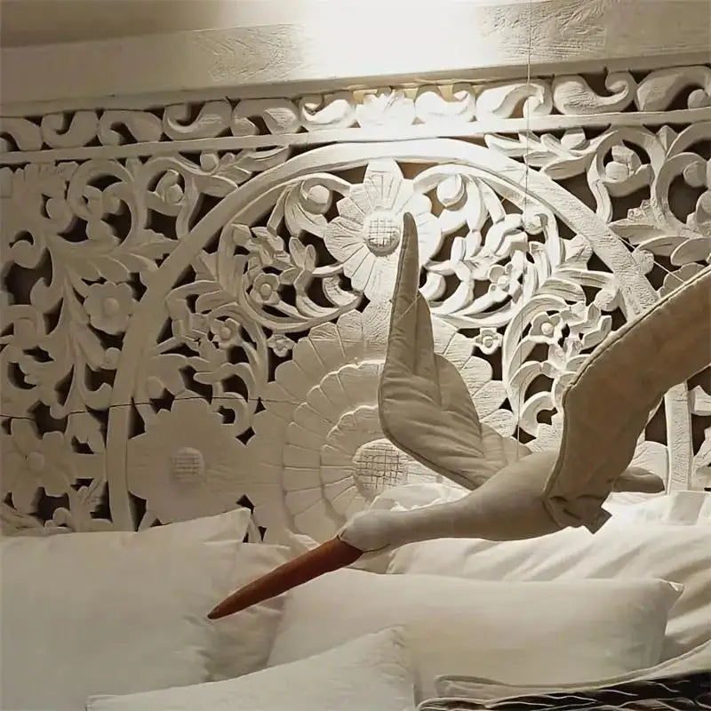 Jouet en peluche Cygne suspendu | Belle décoration pour la chambre des enfants