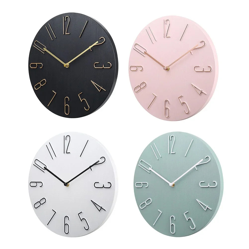 Floroux | Horloge murale simple et minimale