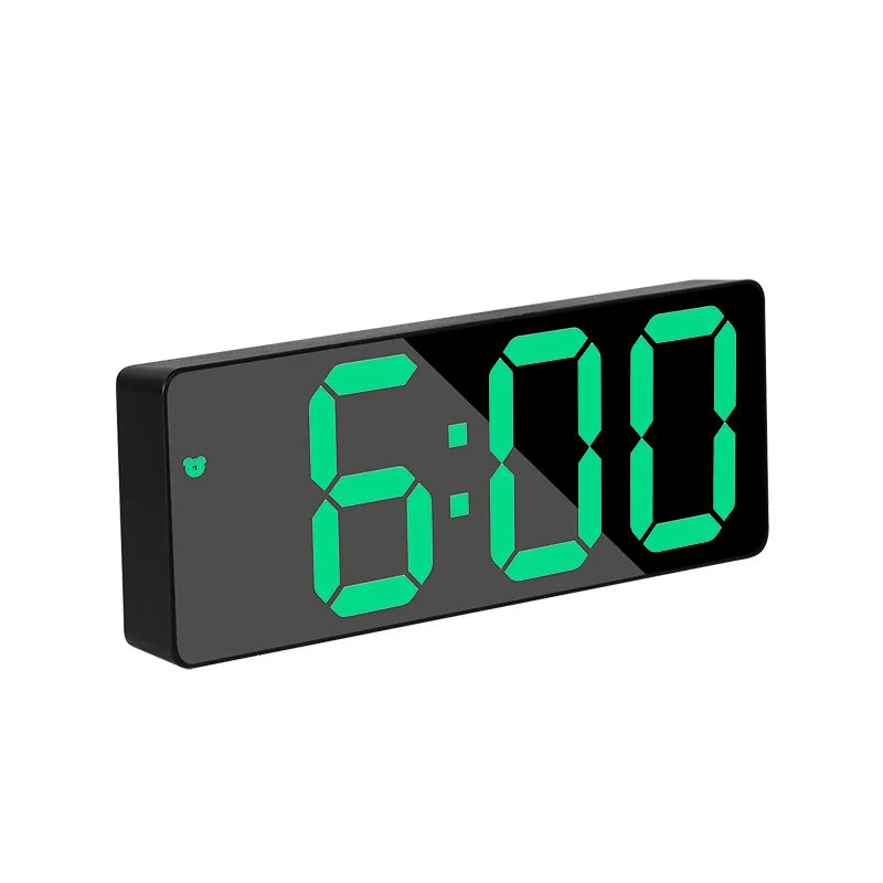 Réveil Miroir LuxTime – Réveil Électronique LED avec Fonction Alarme