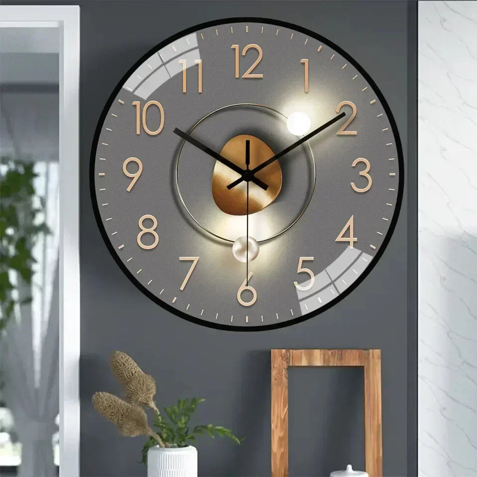 Floroux Horloges murales SilentTime - Design classique et élégant