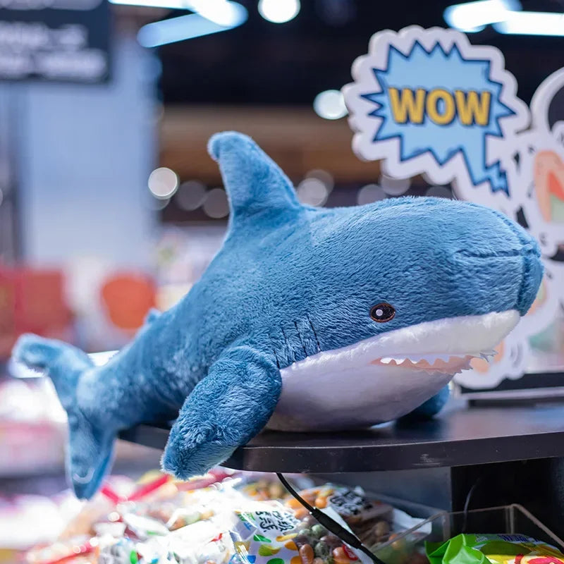 Floroux - Mignon mini requin en peluche douce pour des heures de câlins amusants