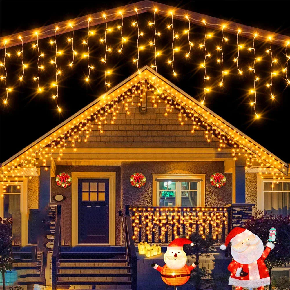 Lumières de Noël Solaires - Éblouissante Lumière String Solaire pour les Fêtes