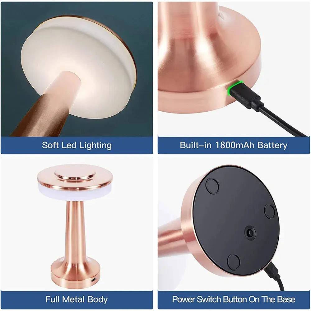 LumenGlow - Lampe de table Fleur Radiance | Élégante et Fonctionnelle