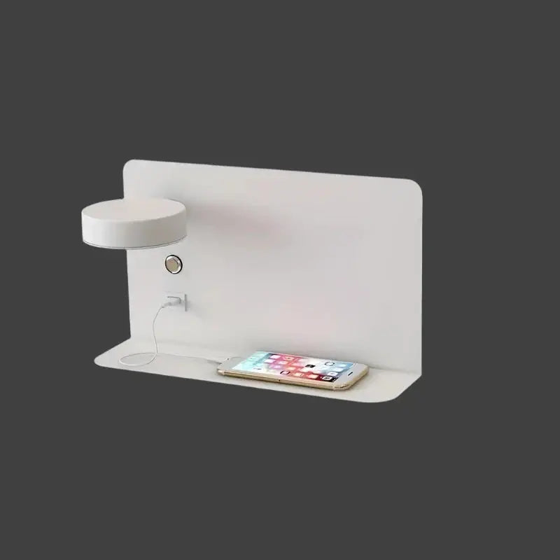 Lumière Élégante - Lampe de Chevet avec Port USB pour un Confort Moderne