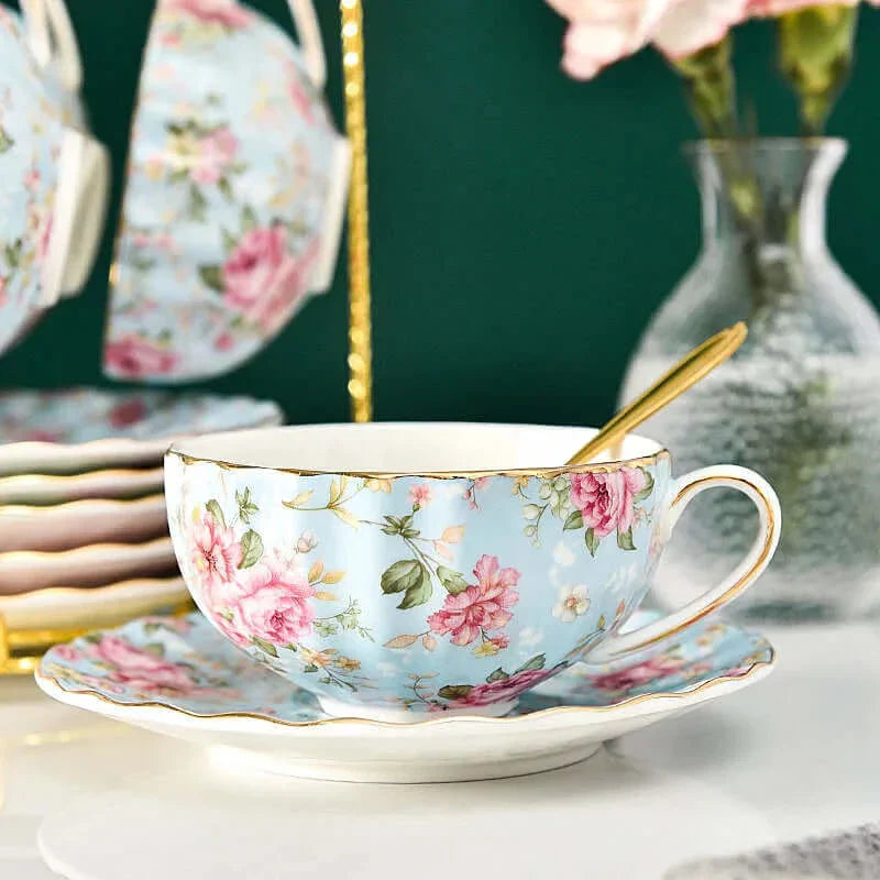 Tasse à café en porcelaine Bone China élégante - Design luxueux et unique