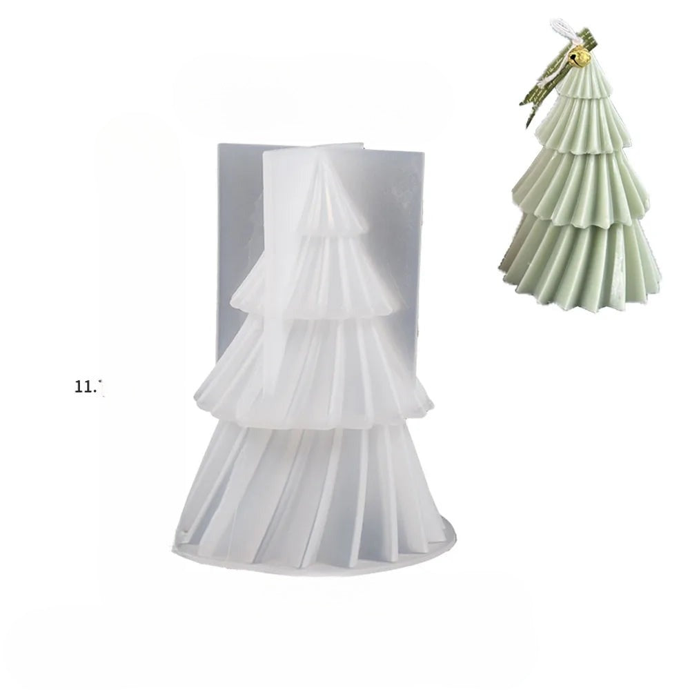 Bougie Sapin de Noël – Décorations DIY Élégantes pour Votre Intérieur