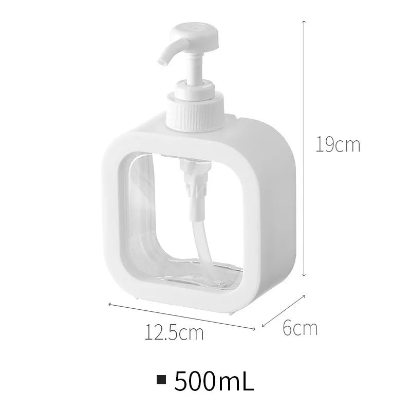 Floroux Nordic Design Distributeur de savon | Accessoire de salle de bain minimaliste | Réutilisable et élégant