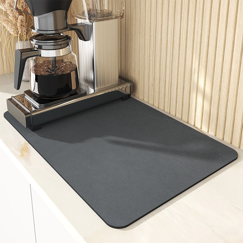 Absorbmat Premium - Le Tapis de Cuisine Parfait pour Vaisselle Sèche et Sûre