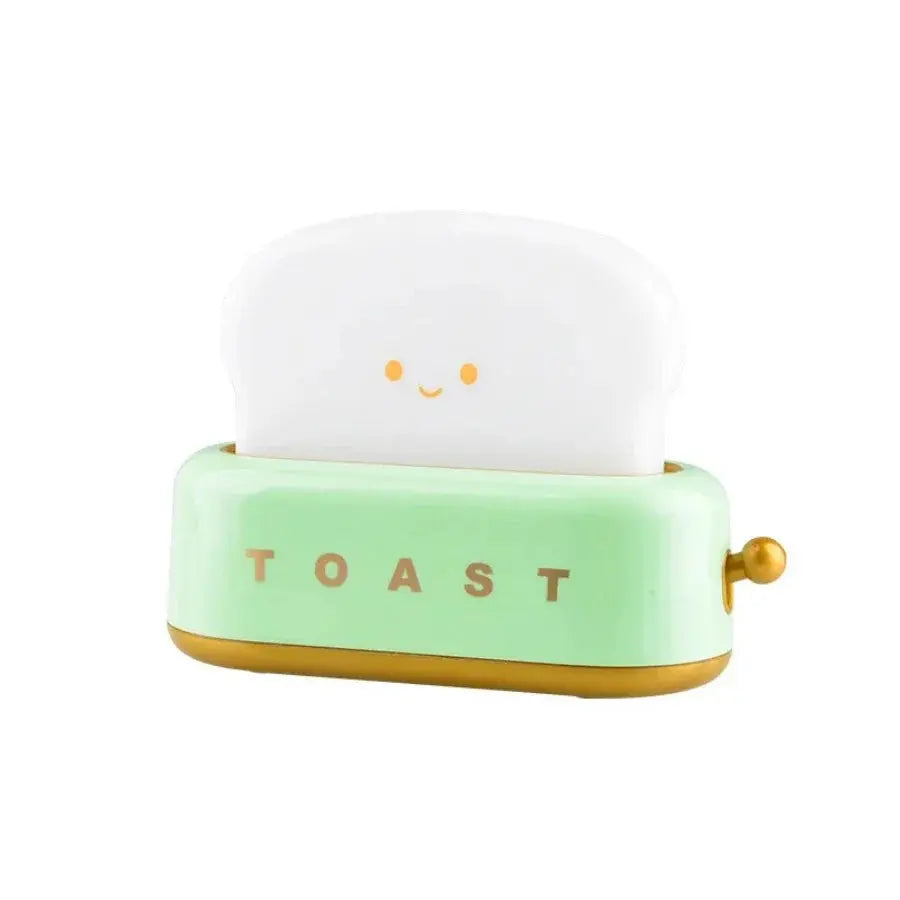 ToastGlow - Lampe de Nuit Rechargeable en Forme de Tranche de Pain